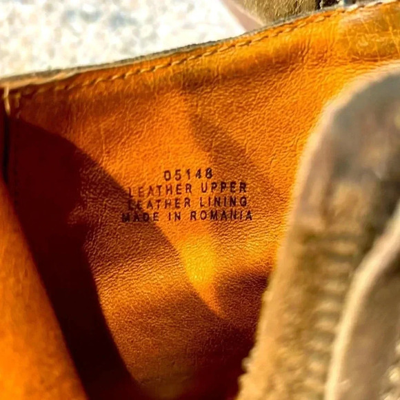 MADEWELL Billie Suede Leather Zip Up Ankle Boots Taupe Tan Heel Booties Womens 7 - Picture 4 of 13